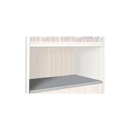 Datum Filing Systems Rotary File Cabinet Components, Legal Depth Flat Shelf, Light Gray XFSLG-T47